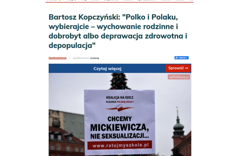 Apel Bartosza Kopczyńskiego