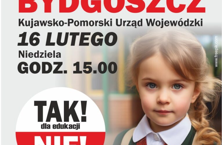 Manifestacje „Tak dla edukacji! Nie dla deprawacji!” we Wrocławiu i Bydgoszczy