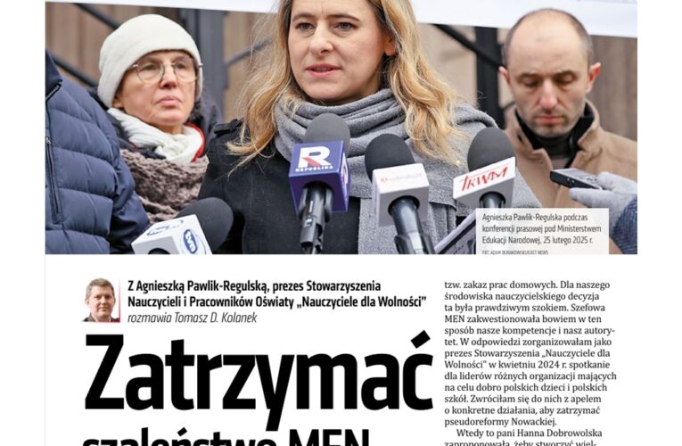 Wywiad z prezes Agnieszką Pawlik-Regulską w „Do Rzeczy”